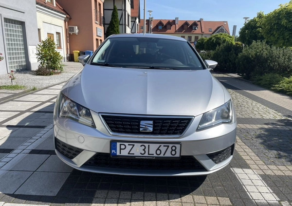 Seat Leon cena 33900 przebieg: 170330, rok produkcji 2018 z Puszczykowo małe 211